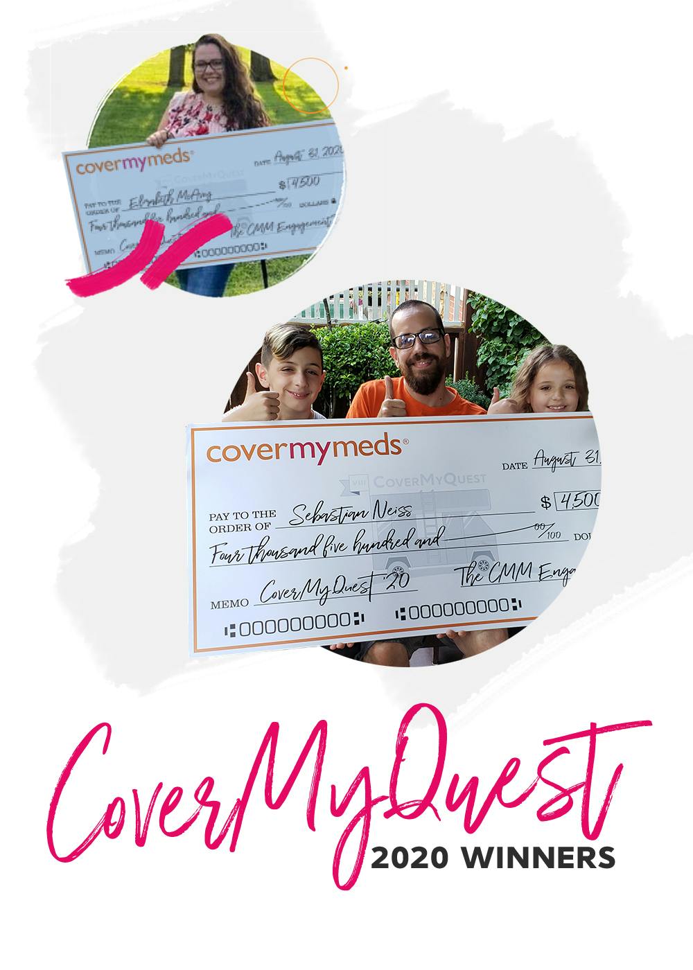 CoverMyMeds' CoverMyQuest 2020 winners update