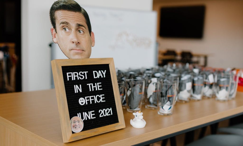 First Day in the Office June 2021
